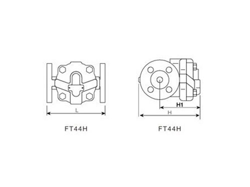 FT44H疏水閥結構圖